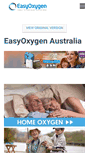 Mobile Screenshot of easyoxygen.com.au